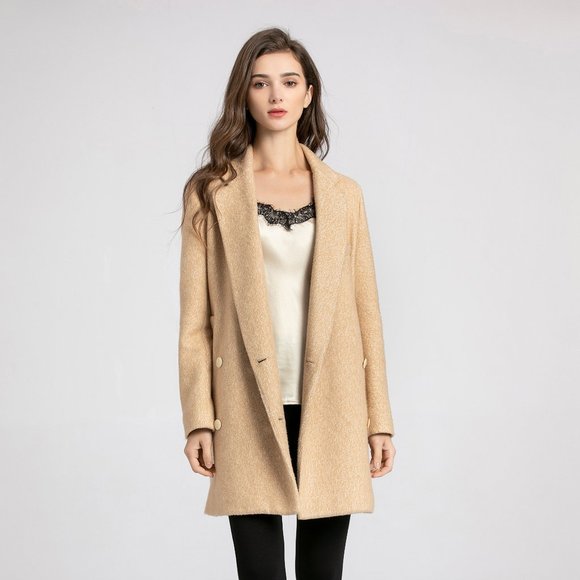 Silk Cami Beige 100% Silk Camisole Lace Tank Top - Picture 6 of 8